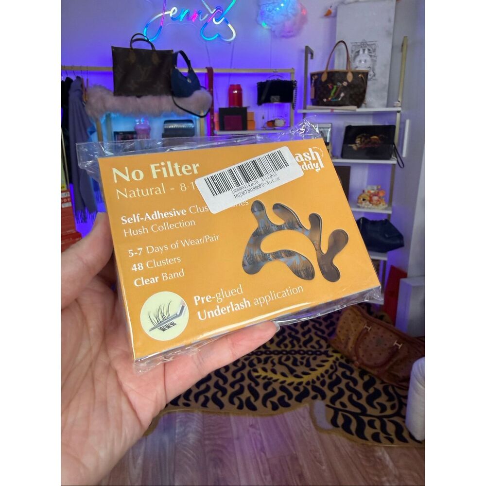 New Lash Buddy Self-Adhesive Eyelashes Natural No Filter